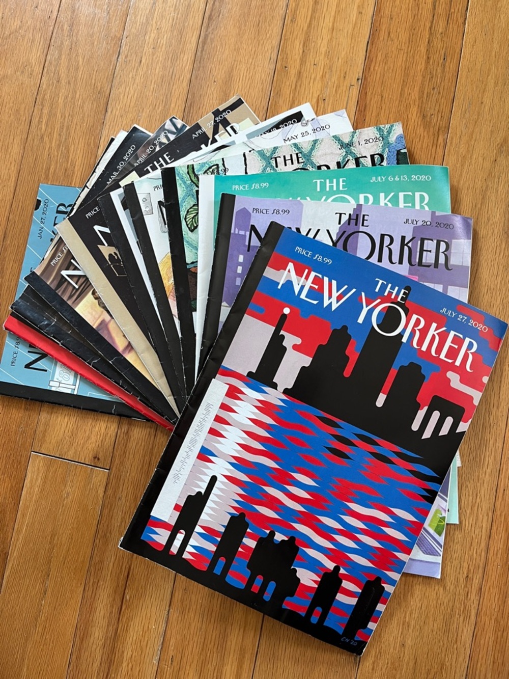 11 New Yorker Magazines, 2020
